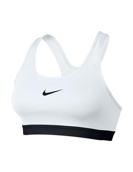 Top Mujer Nike Classic Padded Sports Blanco