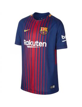 Camiseta Niño Nike F.C. Barcelona Azul