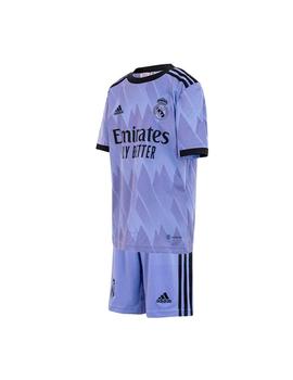 Conjunto Niño Adidas Real Madrid Temp 22-23 (2ª Equipación)